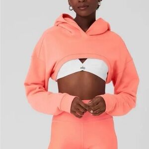 ALO Yoga Orange Shrug